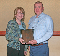Renee Lloyd receives Continuing Service Award