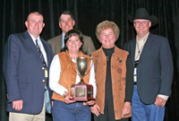 Harrell Hereford Ranch receives seedstock producer award