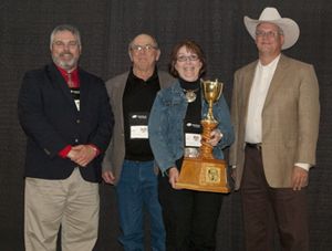 Mike Tess receives the Continuing Service Award