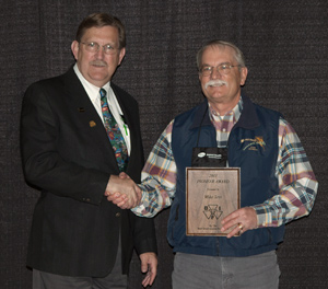 Mike Tess receives the Continuing Service Award