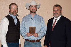 2011 Frank Baker Memorial Scholarship Award Megan Rolf and Brian Brigham